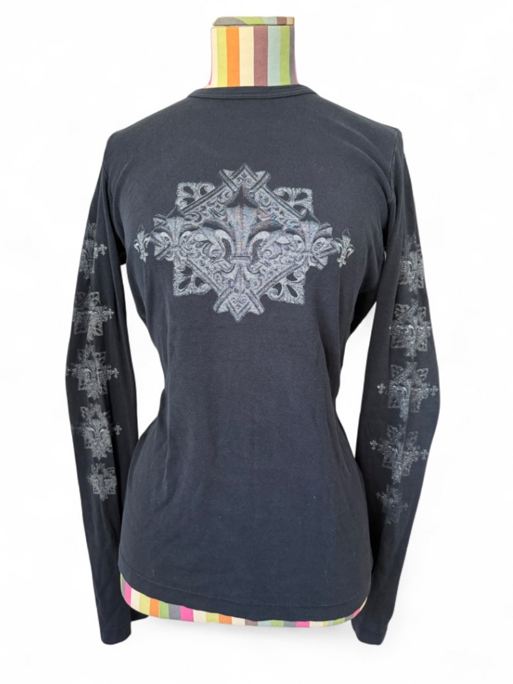 Y2K Sledge Made in USA 100% Cotton Graphic Long Sleeve T-Shirt Sleeve Hits